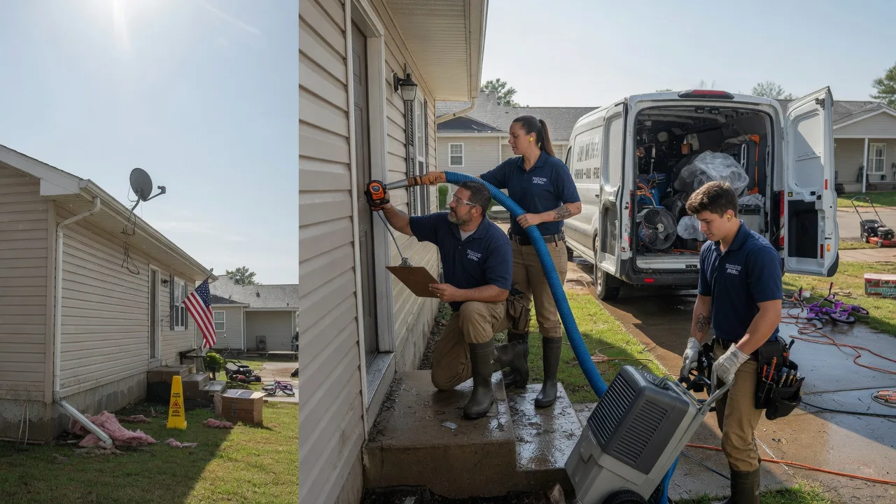 Ceiling Water Damage Restoration in Garden Plain, KS near me